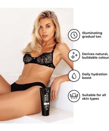 BYROKKO Tan Keeper (200 ml) Gradual Tanning Moisturiser Self Tan Body Cream with Premium Ingredients Vegan & Cruelty-free - Buy Online on GoSupps.com