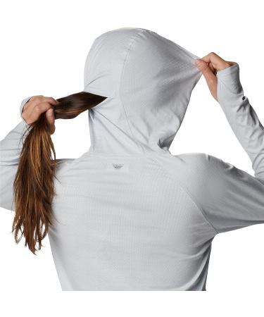 Columbia Women's Tidal Deflector Ice Ls Hoodie - Cirrus Grey (Large) - Buy Online on GoSupps.com