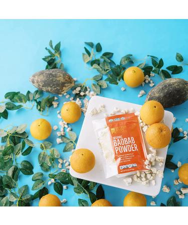 Organic Baobab Powder with Electrolytes, Iron, and Vitamin C - 6 oz - Buy Online on GoSupps.com