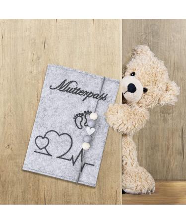 Buy Tanker Street Mother Pass Cover | Felt Pregnancy Diary Bag with Ultrasound Image & Document Organizer - Buy Online on GoSupps.com