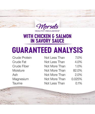 Wellness Grain-Free Wet Cat Food - Chicken & Salmon Pouch, 3oz (24 Pack) - Healthy Indulgence - Buy Online on GoSupps.com