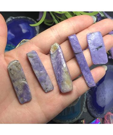 5pcs Natural Cube Raw Gemstone Polished Stone Great for MeditationStone As Gift Can be Used for ningxiao