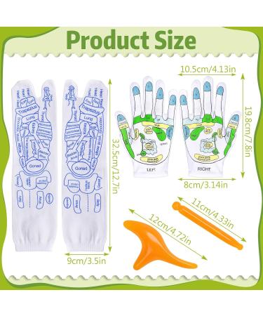 Buy Reflexology Socks - Acupressure Foot Massage Socks for Ultimate Relaxation | International Shipping - Buy Online on GoSupps.com