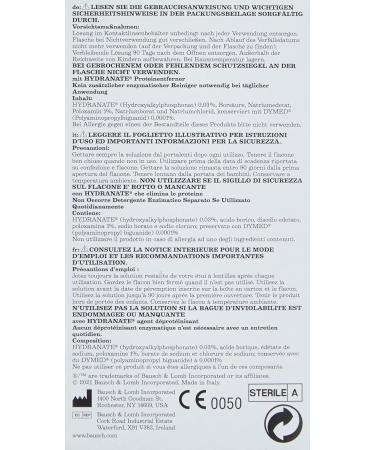 Bausch + Lomb Renu Multiplus Kombs Solution - Contact Lens Cleaner & Protein Remover - 100ml Travel Set for Soft Lenses - Buy Online on GoSupps.com