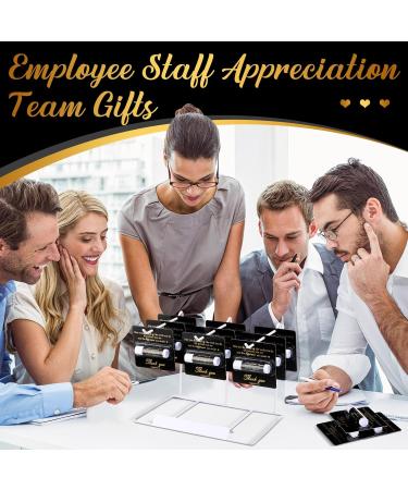 30 Pack Employee Appreciation Gift Lip Balms Bulk Staff Teacher Team Volunteer Thank You Gift Nurse Volunteers Appreciation Party Favor for Women Men Coworkers(Cool Black Gold) Cool Black Gold - Buy Online on GoSupps.com
