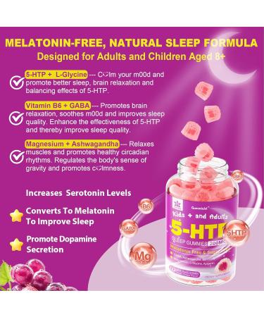 LILICARE Bundle: 5HTP Gummies with Magnesium Glycinate - Melatonin Free Sleep Gummies for Adults & Kids 8+ & Inositol Gummies Ideal 40:1 Ratio Myo & D-Chiro Inositol Supplement - Buy Online on GoSupps.com