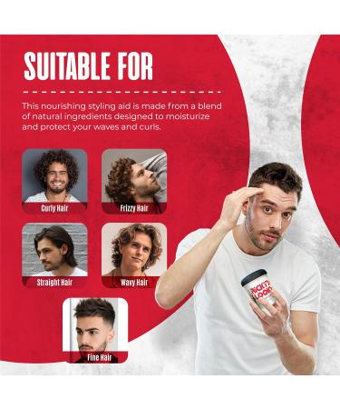Ricky's Mega Hold Hair Gel - Flake-Free Strong Hold for Curly Frizzy Wavy & Straight Hair - Unisex Styling Gel for All Hair Types - Shop Internationally - Buy Online on GoSupps.com