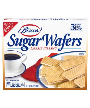 Biscos Creme Filled Sugar Wafers, 8.5 oz