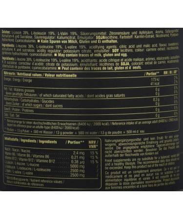 Peak BCAA - TS Technology 500g | Vegan Watermelon Flavor | 38 Portions of Fast Absorbing 2:1:1 Branched Chain Amino Acids - Buy Online on GoSupps.com