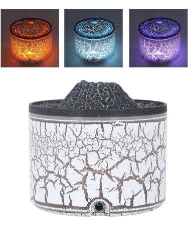 Buy Mini Volcano Essential Oil Diffuser 230ml - Lifelike Flame Effect Aromatherapy & Humidifier for Home & Office - Buy Online on GoSupps.com