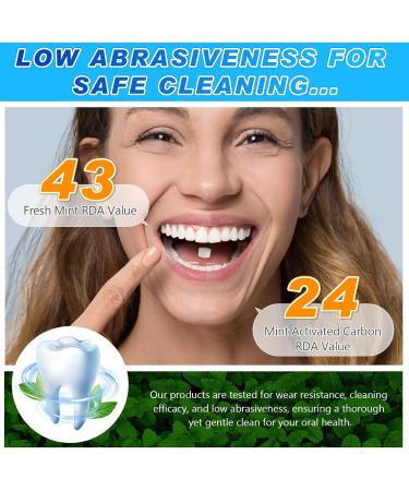 70 Mint Chewable Toothpaste Tablets - Eco-Friendly Nano Hydroxyapatite for Sensitive Teeth - Travel-Friendly & Effective Mouthwash Alternative - Buy Online on GoSupps.com