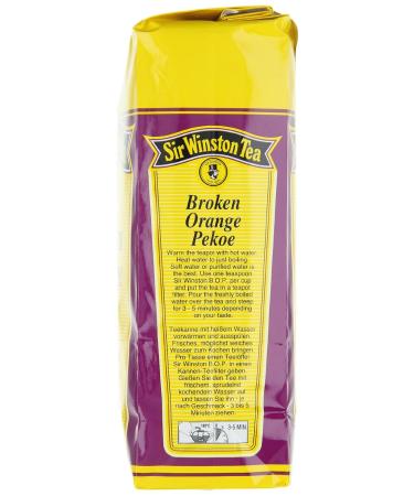 Sir Winston Broken Orange Pekoe Black Tea - 1 kg (Pack of 2 x 500g) | Premium International Shipping - Buy Online on GoSupps.com