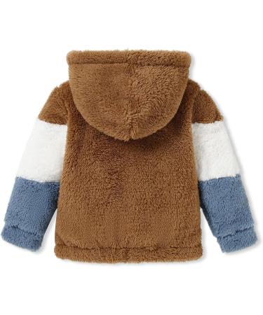 ZOEREA Toddler Baby Boys Girls Hoodie - Blue 4-5 Years | Warm Winter Sweatshirt Coats - Buy Online on GoSupps.com