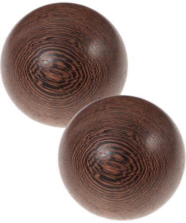 Beavorty Health Handballs - Wooden Massage Balls for Wrist Strengthening & Relaxation - Buy Online on GoSupps.com