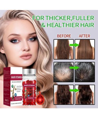 Moisturizing Hair Oil Nourishing Hair Serums Capsules Natural Hair Essence All Hair Types Anti Frizz Complex Hair Conditioner for Smoothing Hair Repairing Damaged & Split Ends (40 Capsules) - Buy Online on GoSupps.com