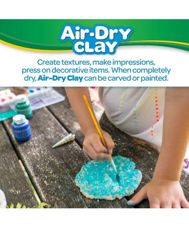 Crayola Air Dry Clay for Kids - Natural White Modeling Clay, 5lb Bucket - Amazon Exclusive - Buy Online on GoSupps.com