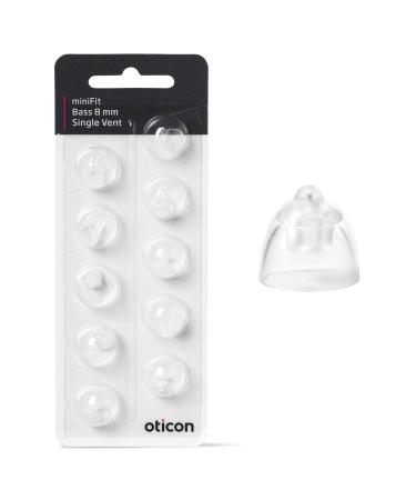 New - Oticon Single Bass miniFit Domes 8mm - Buy Online on GoSupps.com