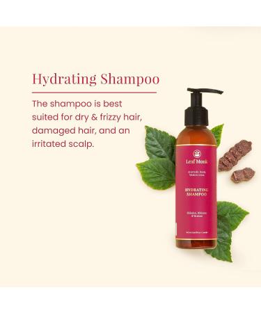 Buy Ayurvedic Hydrating Shampoo - Strengthens Hair Follicles Moisturizes & Nourishes with Brahmi Shikakai & Hibiscus - 200 ML for Damaged Dry & Frizzy Hair - International Shipping Available - Buy Online on GoSupps.com