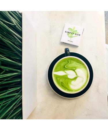 Simply Gum Natural Chewing Gum - Spearmint, 15 Count Pack | Organic, Vegan, Sugar-Free - Buy Online on GoSupps.com