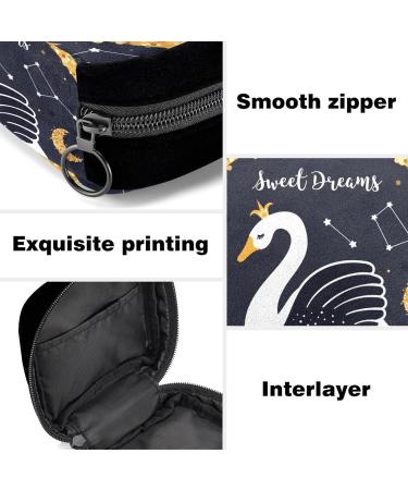 GIAPB Period Bag - Sanitary Napkin Storage & Makeup Pouch (Animal & Constellation Color) - Buy Online on GoSupps.com