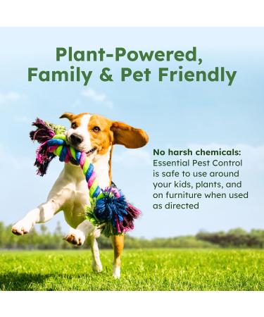 Pest Control Essential Oil Concentrate 3.7 oz - Plant-Based BugMD Spray for Bugs, Spiders, Fleas, Ticks, Roaches - Indoor Ant & Flea Killer - Bed Bug Spray 3.7oz - Buy Online on GoSupps.com