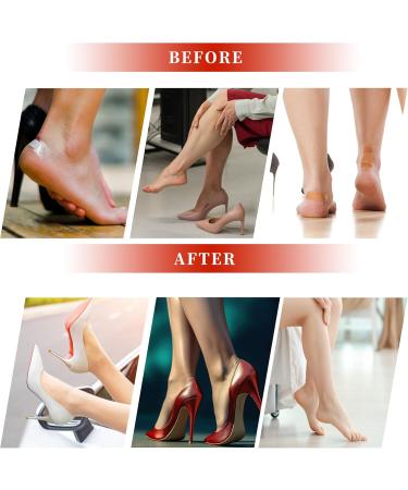Buy Heel Pads for Shoes | Soft & Flexible Heel Grips for Comfort - 4 Pairs for Men & Women - Buy Online on GoSupps.com