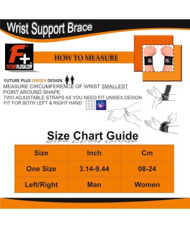 Adjustable Wrist Support Brace - Tendonitis Pain Relief & Injury Recovery for Sports & Daily Use - Buy Online on GoSupps.com