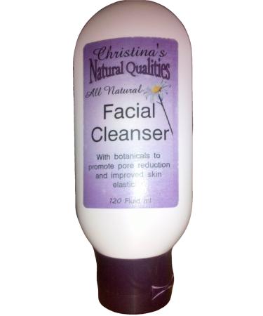 Christina's Natural Qualities All Natural Goat's Milk Aloe Facial Cleanser Acne Anti-Aging Botanicals