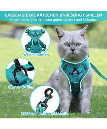 Adjustable Cat Dishes Set | Blue Lake - M | Perfect for Cats Kittens Dogs & Puppies | International Shipping - Buy Online on GoSupps.com