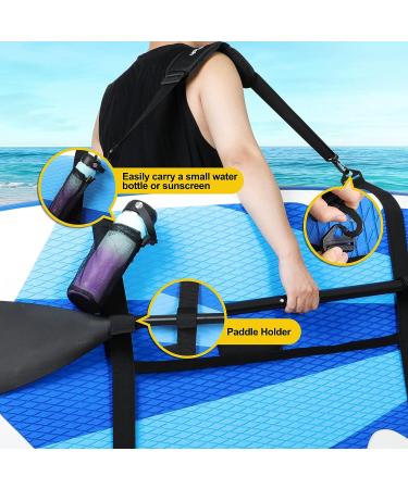 Jevrench SUP Paddleboard Carrier - Adjustable Carry Straps for Paddleboards, Canoes, Kayaks - Heavy-Duty Storage Sling for Men and Women - Buy Online on GoSupps.com
