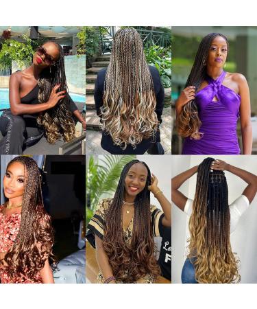 Dt Cheryl French Curls Braiding Hair - 8 Pack Pre-Stretched Loose Wave Extensions 24 Inch 75g/Pack Synthetic Curly Hair - Buy Online on GoSupps.com