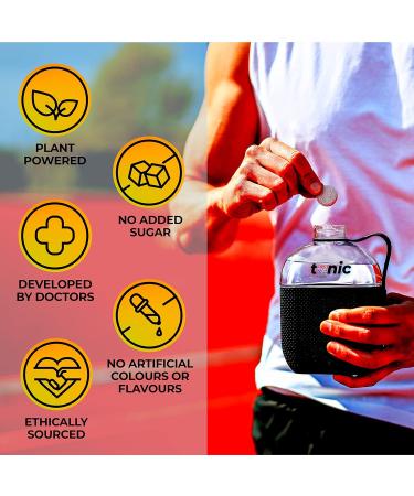 Tonic Health Immunity Effervescent Tabs - 11-in-1 Vitamins, Minerals & Phytonutrients - Vegan, No Sugar - Raspberry & Lemon Flavor - 20 Servings - Buy Online on GoSupps.com