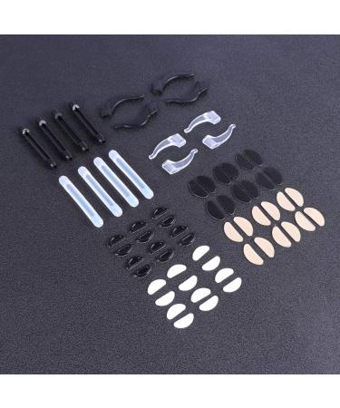 Buy Lurrose 111-Piece Glasses Band Set | Round Sunglasses & Self-Adhesive Silicone Nose Pads - DIY Accessories at Wills Shoper Hake - Buy Online on GoSupps.com