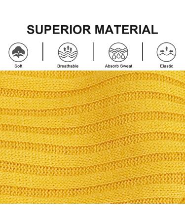 AWUMBUK Non-Slip Headbands for Women - 8 Pack Solid Color Knotted Hair Bands for Yoga and Summer - Hair Accessories for Girls - Buy Online on GoSupps.com