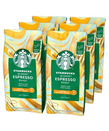 Shop Starbucks Blonde Espresso Roast Bundle - 80 Nespresso Capsules & 200g Whole Beans | Light Roast Coffee - International Shipping Available - Buy Online on GoSupps.com