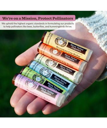 Moon Valley Organics Herbal Lip Balm - Blackberry - Buy Online on GoSupps.com