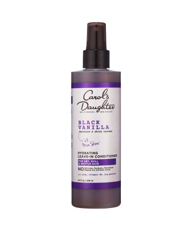 Carol's Daughter Black Vanilla Moisture & Shine System Hydrating Leave-In Conditioner For Dry Dull & Brittle Hair 8 fl oz (236 ml)