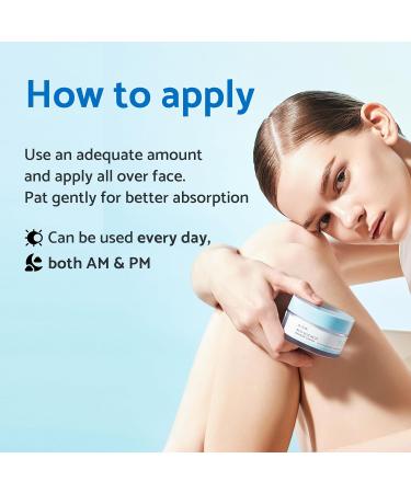 IUNIK Beta-Glucan Non-Sticky Deep Moisture Hydration 3x Barrier Cream Day&Night Moisturizer Quick Absorption Barrier Strengthening for Sensitive Dry Skin with Shea Butter Panthenol Korean Skincare - Buy Online on GoSupps.com