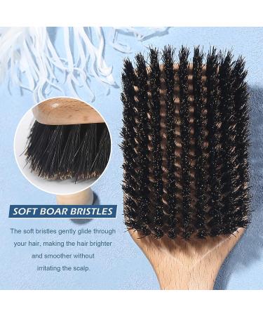 BESTOOL 100% Pure Boar Bristle Hair Brush for Thin, Fine, and Medium Hair - Premium Design for Improved Texture and Vibrancy - Buy Online on GoSupps.com