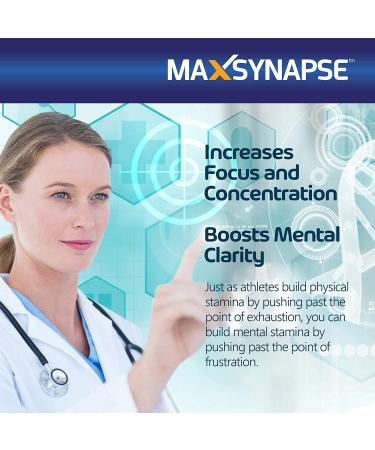 UltraMax Health Max Synapse: Enhanced Focus & Memory | Increase Energy - Maximum Strength Formula - Buy Online on GoSupps.com