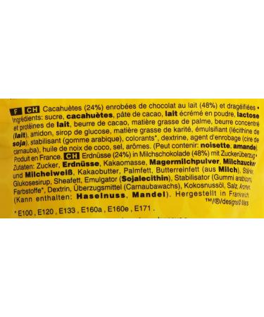  M&M's M&M's PEANUT - Peanut balls coated in milk chocolate - 200g bag (Pack of 9) - Buy Online on GoSupps.com