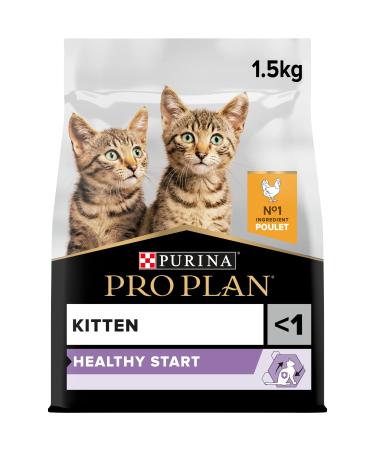 PRO PLAN Cat Junior - Rich in Chicken - 1.5 kg - Cat Food for Kittens