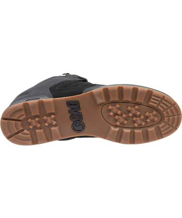 DVS Men's Militia Boot Skate Shoe 9.5 - Black Fiery Black - Buy Online on GoSupps.com