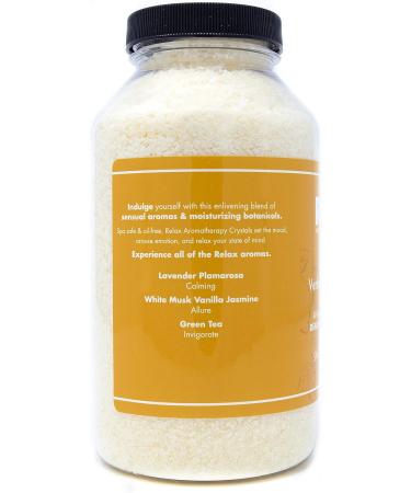 Verbena Lime Coconut Bath Salts (22oz) - Infused with Vitamins and Minerals for Luxurious Soaking Experience - Buy Online on GoSupps.com