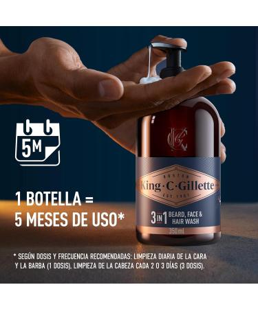 Gillette Facial Cleanser 350 ml - Buy Online on GoSupps.com