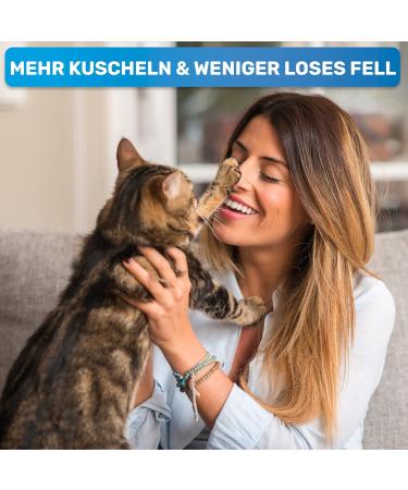 Bluepet Unterwollgl ck Brush for Short-Hair Dogs & Cats | Reduce Loose Hair Remove Undercoat & Care for Top Coat - Ideal for Shedding | Pink - Buy Online on GoSupps.com