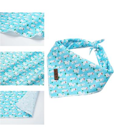 Lionet Paws Easter Dog Bandana | Triangle Scarf for Small Medium & Large Dogs | Cute Bunny Design - Buy Online on GoSupps.com