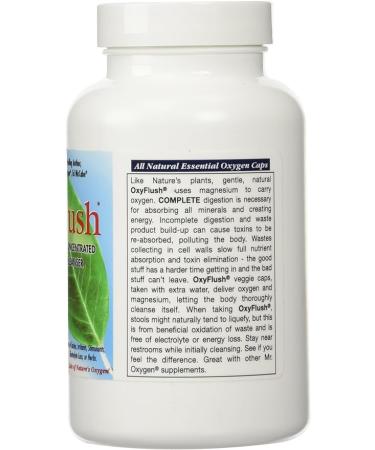 OxyFlush Concentrated Colon Cleanser 120 Caps - Powerful Cleansing Formula - Buy Online on GoSupps.com