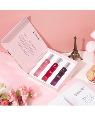 Pilgrim Women The French Love Perfume Gift Set 3 x 17 ml Floral Oriental Amber Fougere - Buy Online on GoSupps.com