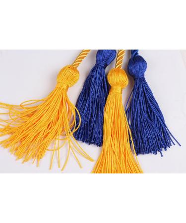 Double Graduation Honor Cords - Royal Blue and Gold 68 - Buy Online on GoSupps.com